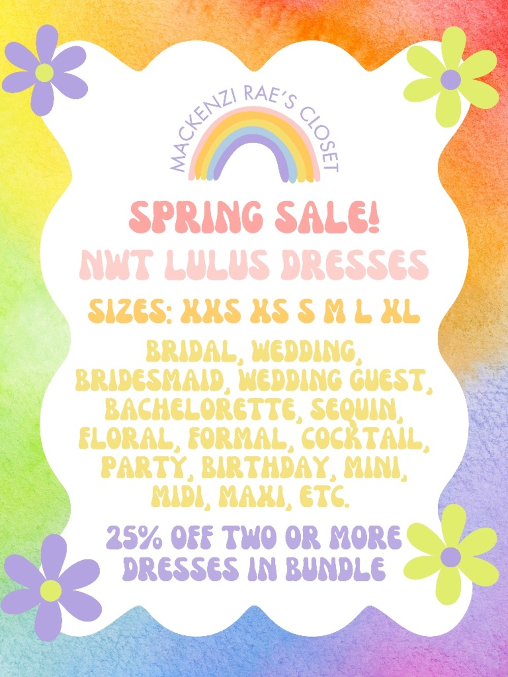 Lulus Dress 25% Off Bundle - Wedding Bride Summer Formal Cocktail Vacation Party